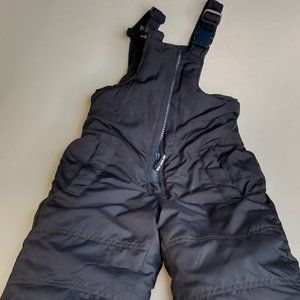 Oshkosh Winter Snowbib coverall Snowsuit Toddler Size 12 month